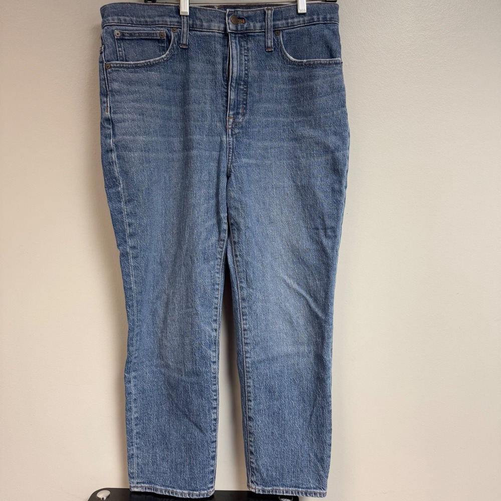 Madewell Women's Straight Leg Jeans - Blue